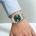 Tristar NJ31GMSSM02 Automatic Green Dial Stainless Steel Men's Watch