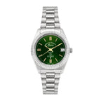 West End The Classics Automatic 6858.10.3330Y Green Dial & Two-Tone Stainless Steel Women's Watch