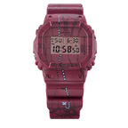 Casio G-Shock Digital DW-5600SBY-4DR Red Dial Resin Men's Watch