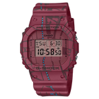 Casio G-Shock Digital DW-5600SBY-4DR Red Dial Resin Men's Watch