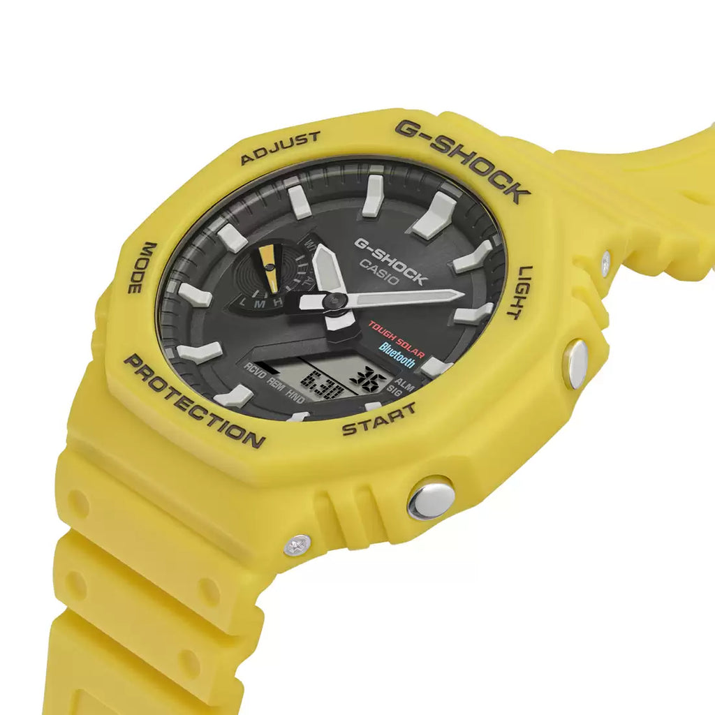 Casio G-Shock Analog Digital GA-B2100C-9ADR Black Dial Resin Men's Watch