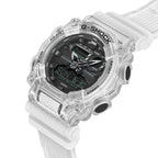 Casio G-Shock Analog Digital GA-900SKL-7ADR Transparent Case Resin Men's Watch