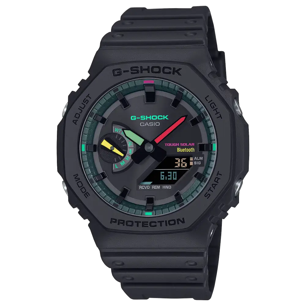 Casio G-Shock Casual GA-B2100MF-1ADR Black Dial Resin Men's Watch
