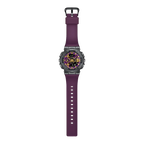 Casio G-Shock Analog Digital GM-110CL-6ADR Purple Dial Stainless Steel Men's Watch