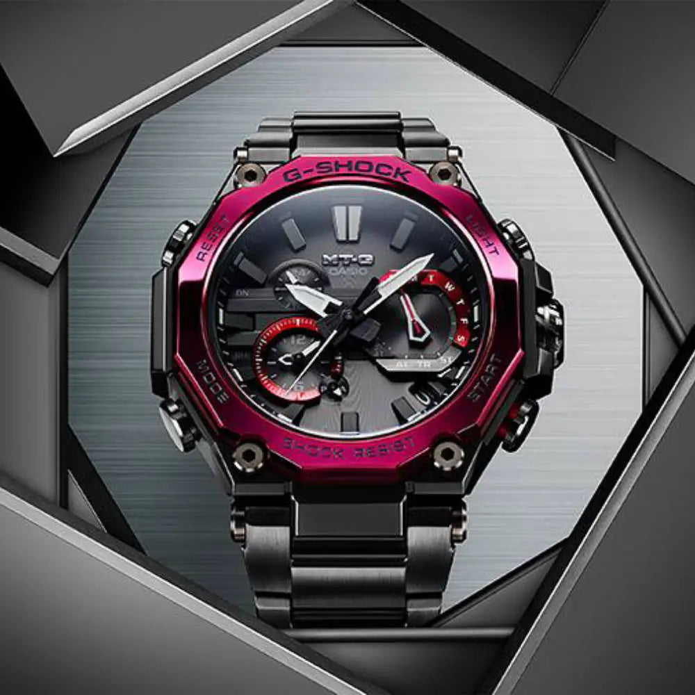 Casio G-Shock MTG MTG-B2000BD-1A4DR Black Dial Stainless Steel Men's Watch