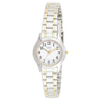 Casio Enticer Ladies Analog LTP-1275SG-7BDF White Dial Stainless Steel Women's Watch