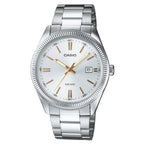 Casio Collection Analog MTP-1302D-7A2VDF Silver Dial Stainless Steel Men's Watch