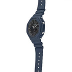 Casio G-Shock CasiOak Tough Solar Bluetooth GA-B2100-2A Analog Digital Navy Blue Dial 45mm Resin Strap Men's Watch