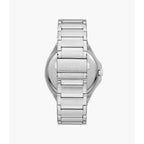 Fossil Evanston BQ2766 Solar-Powered Three-Hand Blue Dial & Stainless Steel Men's Watch