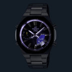 Casio Edifice ECB-S10DB-1A Slim Smartphone Link Black Dial 43mm Stainless Steel Men's Watch