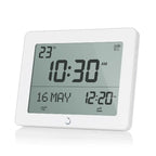 Al Fajr CF-19 Digital Azan Desk Clock White Digital Display