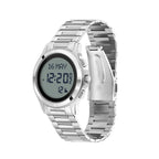 Al Fajr Classic WR-02 Digital Dial Stainless Steel Unisex Watch