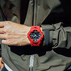 Casio G-Shock Casual GA-700-4ADR Black Dial Resin Men's Watch