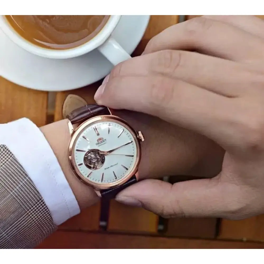 Orient Bambino Open Heart RA-AG0001S Men's Watch