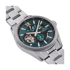 Orient Star Contemporary Modern Skeleton Automatic RE-AV0114E00B Green Dial 41mm Stainless Steel Men's Watch