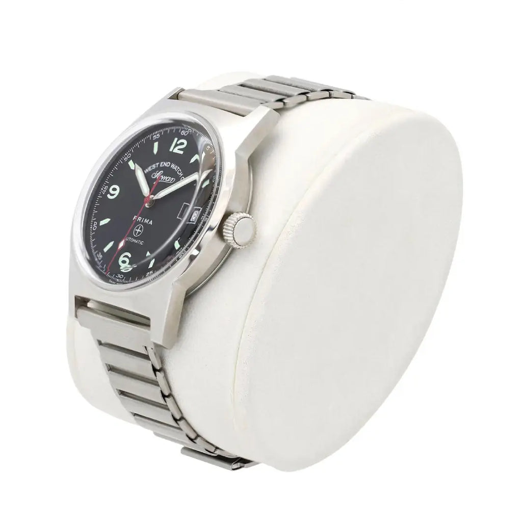 West End New 8152 Automatic 8152.10.0208R Black Dial Stainless Steel Men's Watch