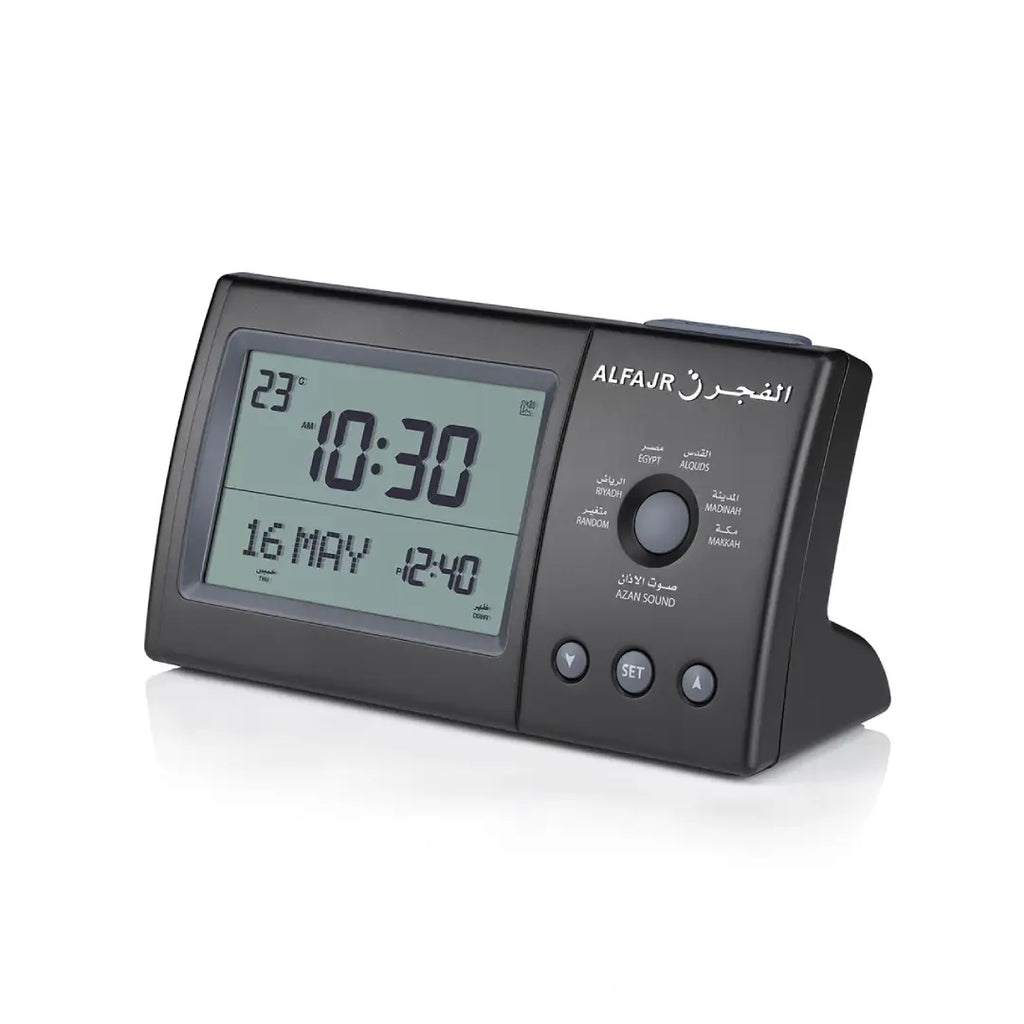 Al Fajr CT-11 Digital Azan Table Clock Digital Display