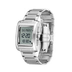 Al Fajr Classic WS-06 Digital Dial Stainless Steel Men's Watch