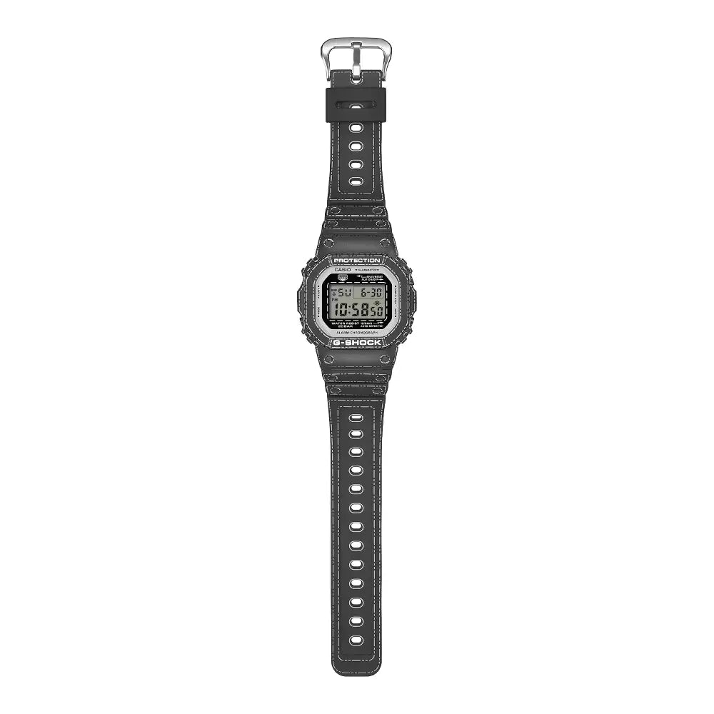 Casio G-Shock Origami Limited Edition DW-5600RGM-1 Black Washi Texture Digital Dial 42.8mm Resin Strap Men's Watch