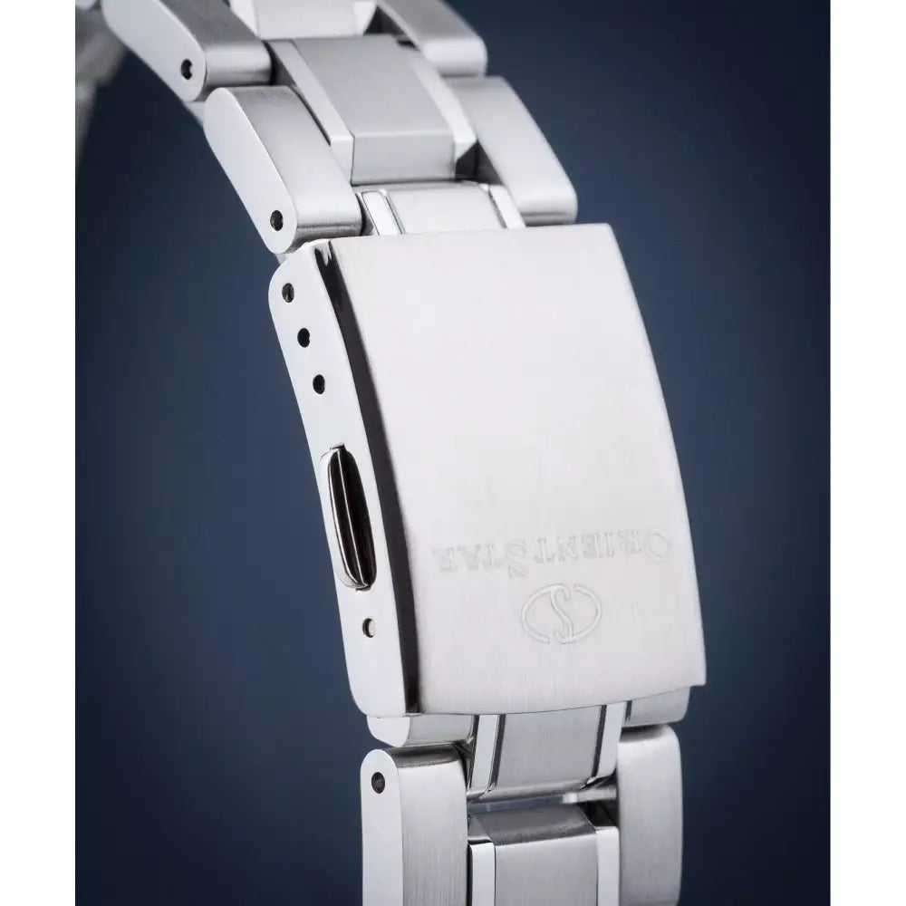 Orient Star Contemporary Modern Skeleton Automatic RE-AV0123G00B Ivory Dial 41mm Stainless Steel Men's Watch