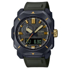 Casio Pro Trek PRW-6900Y-3PR "Bushcraft" Green Dial 44.8mm Resin Strap Men's Watch