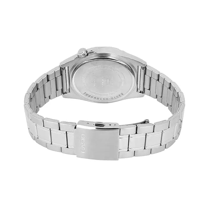 Casio Collection Analog MTD-135D-3AVDF Green Dial Stainless Steel Men's Watch