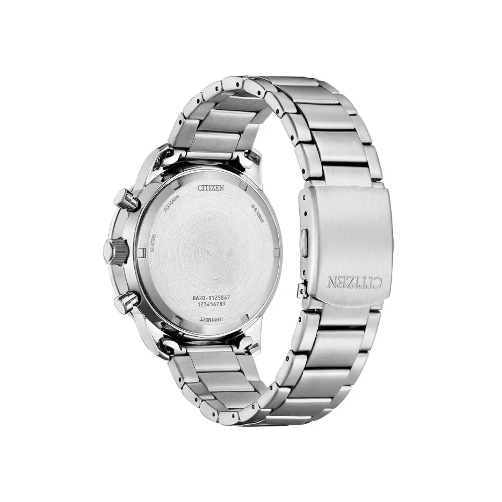 Citizen Eco-Drive CA4500-91A Chronograph "Panda Style" Men's Watch