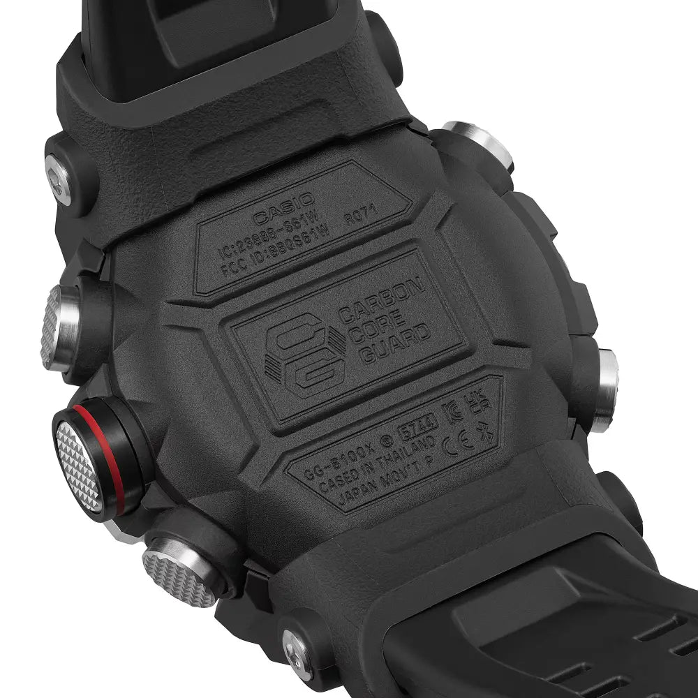 Casio G-Shock Mudmaster GG-B100XM-1A Black Dial 51mm Resin Strap Men's Watch
