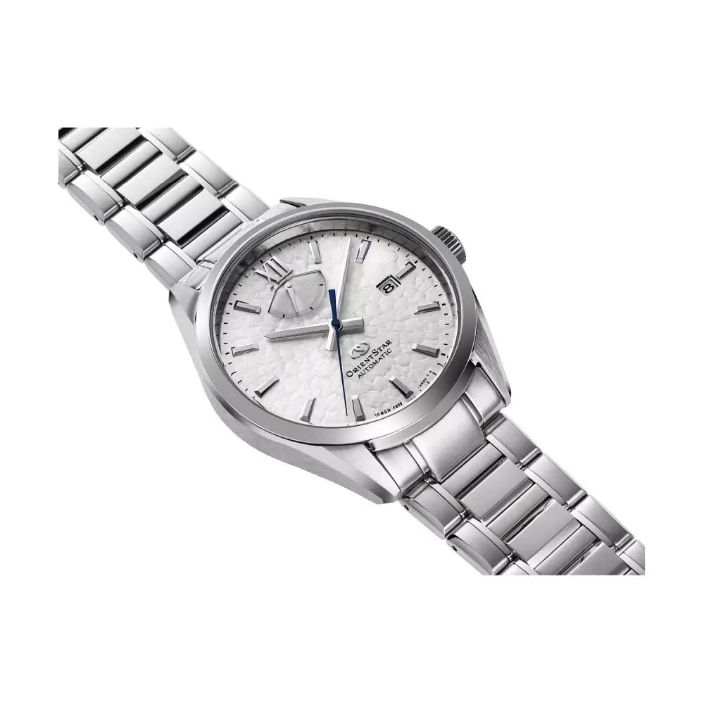 Orient Star Contemporary M34 F8 Date Automatic RE-BX0002S00B White Dial 40mm Stainless Steel Men's Watch