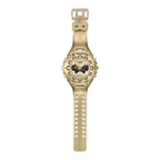 Casio G-Shock "Alien Eyes" Analog-Digital GA-V01A-9ADR Matte Gold Dial 49.1mm Resin Strap Men's Watch