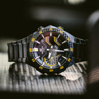 Casio Edifice Windflow ECB-2200RC-1A9 Black Dial Stainless Steel Men's Watch