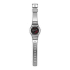 Casio G-Shock "Fine Metallic" GM-2100YRA-8A Black Dial 44mm Silicone Men's Watch