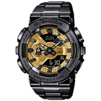 Casio G-Shock Metal Covered Analog Digital GM-110BD-1A9 Gold Dial 48.8mm Stainless Steel Men's Watch