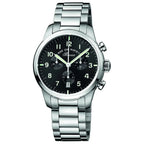 West End  Everbright Chronograph 8091.10.3307W Black Dial Stainless Steel Men's Watch