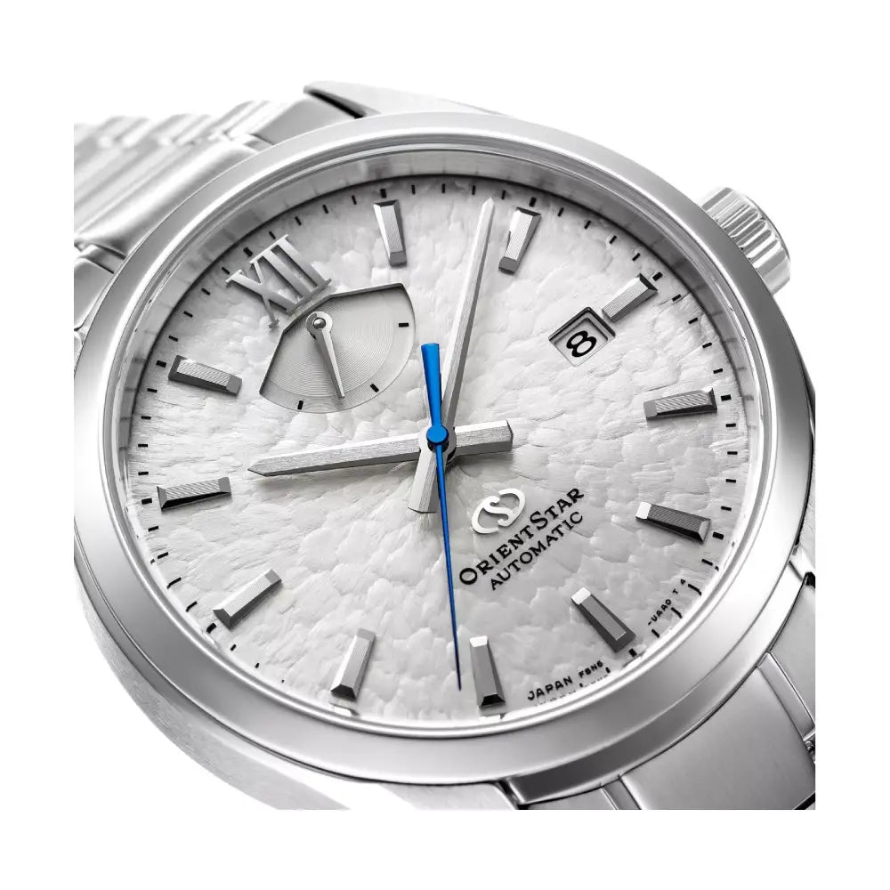 Orient Star Contemporary M34 F8 Date Automatic RE-BX0002S00B White Dial 40mm Stainless Steel Men's Watch