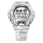 Casio G-Shock Metal Collection GM-6900SCM-1DR Silver Dial Stainless Steel Men's Watch