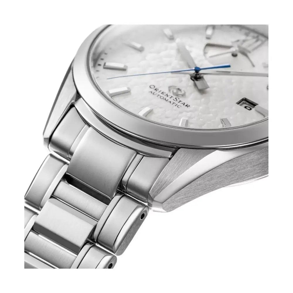 Orient Star Contemporary M34 F8 Date Automatic RE-BX0002S00B White Dial 40mm Stainless Steel Men's Watch