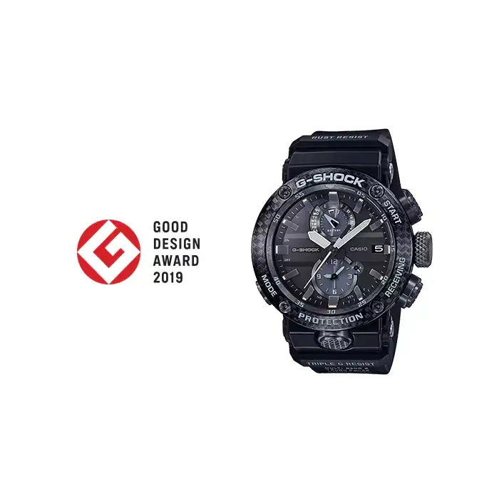 Casio G-Shock Gravitymaster Analog GWR-B1000-1A Black Dial 46.4mm Resin Strap Men's Watch