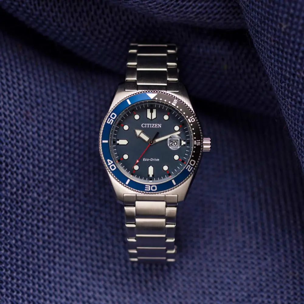 Citizen Eco-Drive Sport "Marine Blue" AW1761-89L Men's Watch