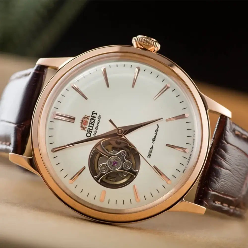 Orient Bambino Open Heart RA-AG0001S Men's Watch