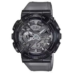 Casio G-Shock GM-110MF-1ADR "Midnight Fog" Metal Covered Grey Dial 48.8mm Resin Strap Men's Watch