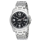 Casio Collection Analog MTP-1314D-1AVDF Black Dial Stainless Steel Men's Watch