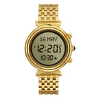 Al Fajr Classic Lady WF-14S Digital Dial Stainless Steel Women's Watch