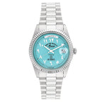 West End Automatic Analog The Classics 6828.10.3377N Turquoise Dial 37mm Stainless Steel Unisex Watch