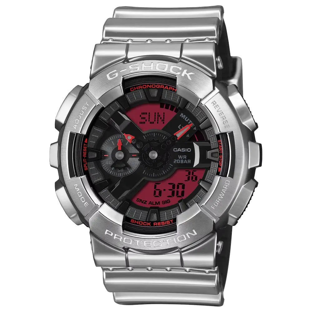 Casio G-Shock GM-110YRA-8A "Fine Metallic" Series Resin Strap Men's Watch