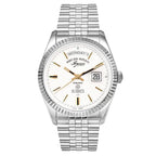 West End Automatic Analog The Classics XL 6868.10.2587N White Dial 41mm Stainless Steel Men's Watch