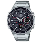 Casio Edifice EFV-C110D-1A4 Chronograph Black Analog-Digital 46.9mm Stainless Steel Men's Watch