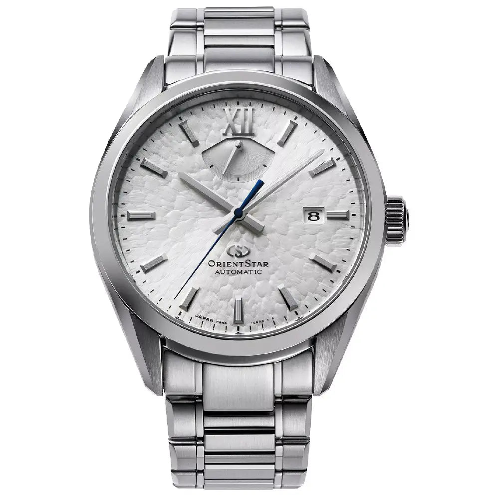 Orient Star Contemporary M34 F8 Date Automatic RE-BX0002S00B White Dial 40mm Stainless Steel Men's Watch