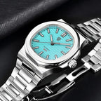 Pagani Design PD1728 - Turqoise Dial Automatic Stainless Steel Men's Watch