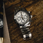 Pagani Design PD1644 - White Dial Chronograph Quartz Stainless Steel Men's Watch